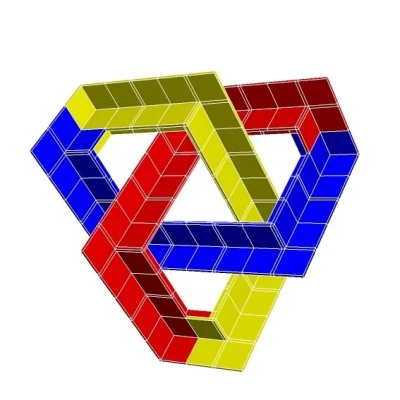 ESCHER TREFOIL KNOT 1