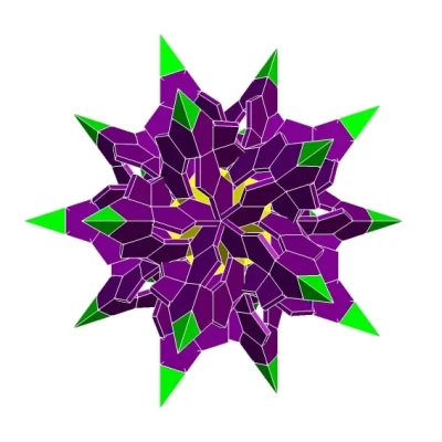 ESCHER STAR ICOSAHEDRAL POLYKNOT 2