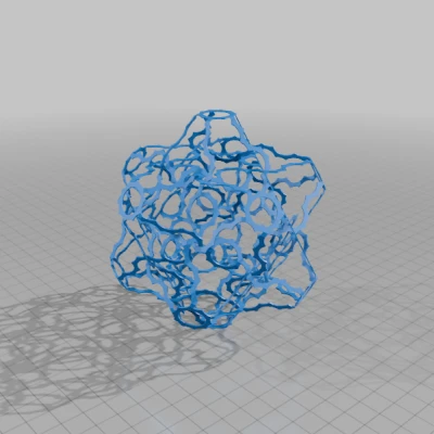 HART TRUNCATED STAR DODECAHEDRAL POLYKNOT 2