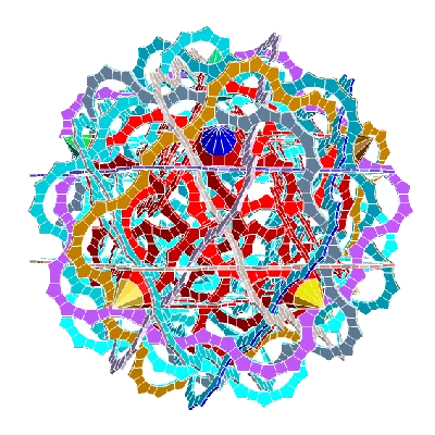 NESTED ESCHER STAR DODECAHEDRAL POLYLINKNOT 3