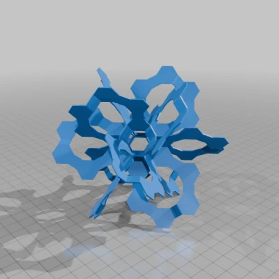 HOLDEN-KEPLER TRUNCATED OCTAHEDRAL NOLID 1