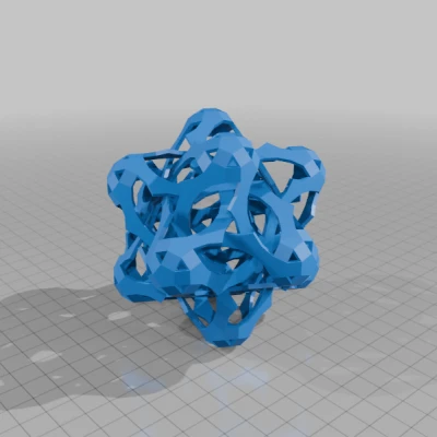 ESCHER DODECAHEDRAL POLYKNOT 1
