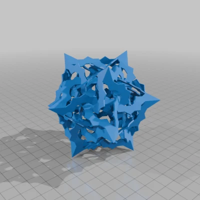 HART STAR DODECAHEDRAL POLYKNOT 3