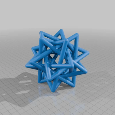 CYLINDER 5 TETRAHEDRAL POLYLINK 1