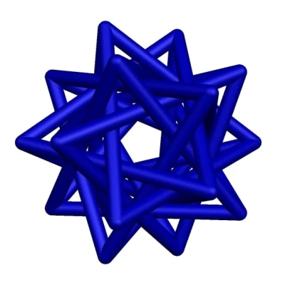 CYLINDER 5 TETRAHEDRAL POLYLINK 1