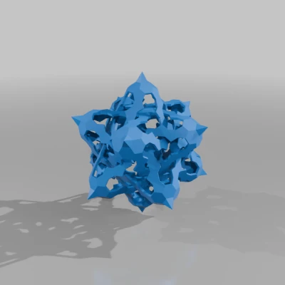 ESCHER STAR DODECAHEDRAL POLYKNOT 16
