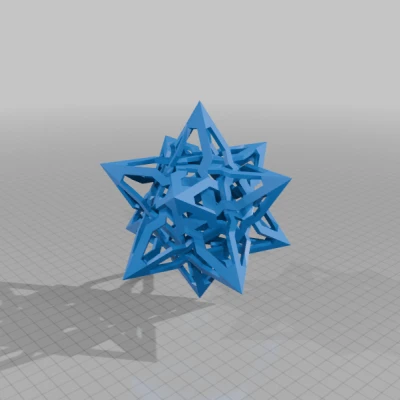 ESCHER STAR DODECAHEDRAL POLYKNOT 1