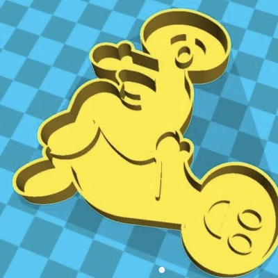 Khuôn cắt bánh quy hình người nude