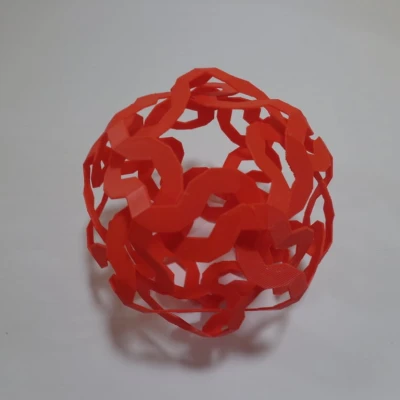 WEBB ICOSAHEDRAL POLYKNOT 1