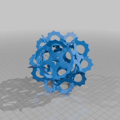 KEPLER DODECAHEDRAL HANDLEHEDRON 2