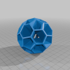 HOLDEN GOLDEN TRUNCATED ICOSAHEDRAL NOLID 1 - Thumbnail 3