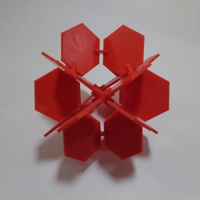 Bộ 36 Phần: HOLDEN CUBOCTAHEDRAL NOLID CONSTRUCTION KIT 1