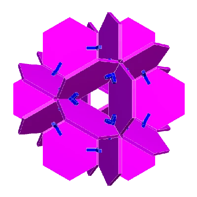 Bộ 36 Phần: HOLDEN CUBOCTAHEDRAL NOLID CONSTRUCTION KIT 1