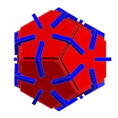 42 Part: Bộ Kit Lắp Ghép DODECAHEDRON CONSTRUCTION KIT 1