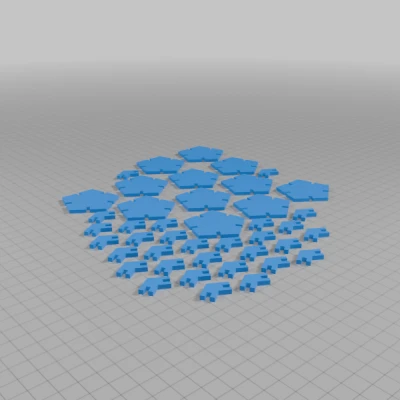 42 Part: Bộ Kit Lắp Ghép DODECAHEDRON CONSTRUCTION KIT 1