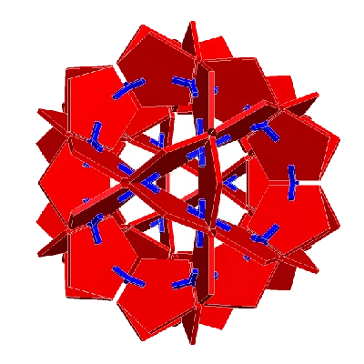 Bộ kit 90 phần: HOLDEN ICOSIDODECAHEDRAL NOLID KIT 1
