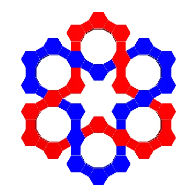Sơ đồ BRUNNIAN LINK 6 mảnh (Diagram 1)