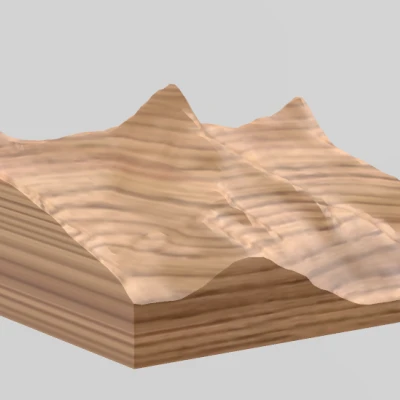 Địa hình núi (Topography) - Artesonraju