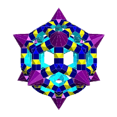STAR RHOMBIC TRIACONTAHEDRON 1