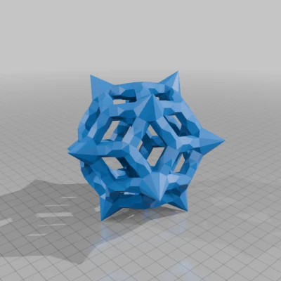 STAR RHOMBIC TRIACONTAHEDRON 1