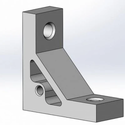 Úchyt nhựa góc 50x50x20
