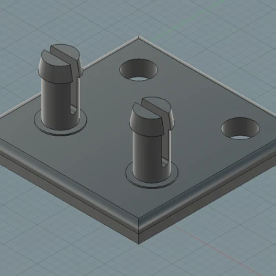 Bộ dẫn filament dùng vòng bi cho nhôm định hình 2020 (2020 extrusion)