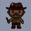 Stranger Things Jim Hopper - Móc khóa - Thumbnail 1