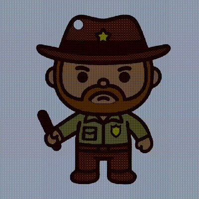 Stranger Things Jim Hopper - Móc khóa