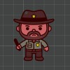 Stranger Things Jim Hopper - Móc khóa - Thumbnail 2