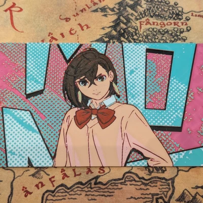 Momo Ayase từ DanDaDan (Hueforge)