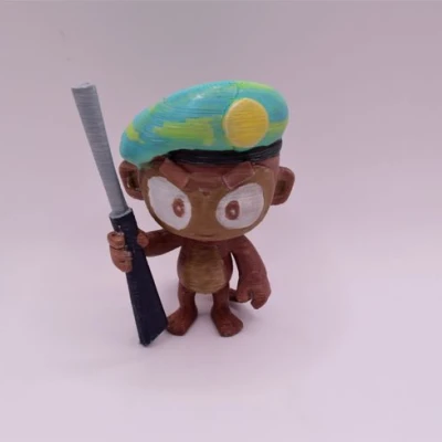 Sniper Monkey (BTD 6) – Figurine Khỉ Bắn Tỉa