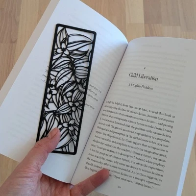 Bookmark lá và hoa cây Tradescantia