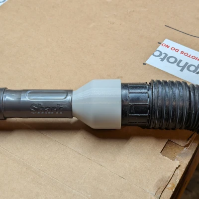 Adapter Rigid Shop Vac 2 1/4" sang phụ kiện Shark dạng taper (kèm STEP)