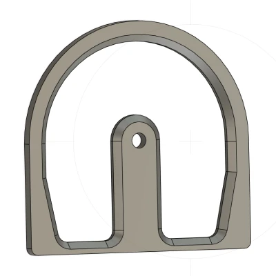 Dưỡng Vòm Bánh (Wheel Arch) 58mm cho Touring Car Dùng Foam Tire