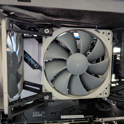 Bracket gắn quạt VRM 120mm (120mm VRM Fan Bracket)