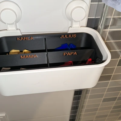 Ikea Tisken Basket Insert – Miếng chia ngăn phân loại cho giỏ TISKEN