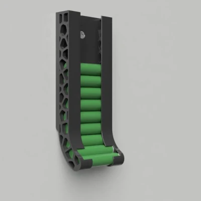 Khay treo tường nhả pin AA + AAA (Battery holder/dispenser)