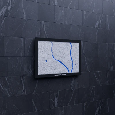 Amagasaki, Sonoda, Nhật Bản - Mô hình thu nhỏ 3D