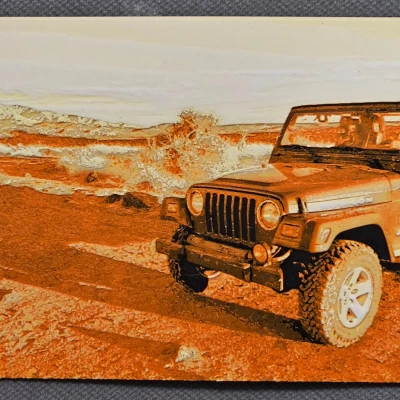 Jeep Wrangler TJ hueforge