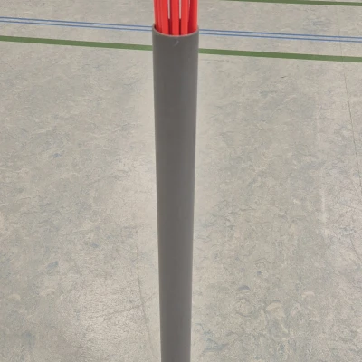 Giá dựng mũi tên / Giá đỡ ống PVC