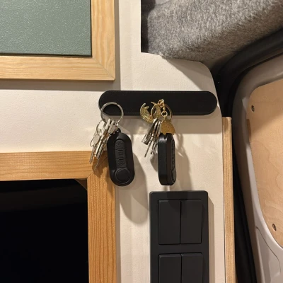 Móc treo chìa khóa nam châm parametric