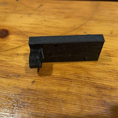 Ngàm gắn Runout Sensor & Dẫn Filament cho Ender 3 (V-Slot)