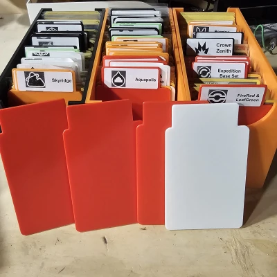 Hộp Lưu Trữ Thẻ Pokémon Có Vách Ngăn (Storage Bins with Dividers)