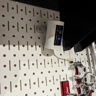 Giá gắn Wall Control / Pegboard cho Ring Indoor Cam