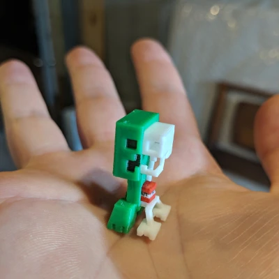 Minecraft Mini Creeper Anatomy – Mô hình giải phẫu mini