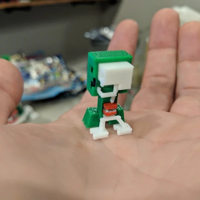 Minecraft Mini Creeper Anatomy – Mô hình giải phẫu mini