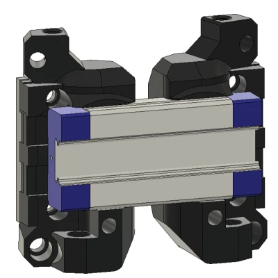 Ngàm Printhead Archetype cho Parallax Gantry Belt Routing (MGN9)
