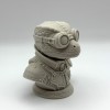 Tượng Bán Thân Thằn Lằn Steampunk (Steampunk Lizard Bust) - Thumbnail 3