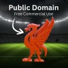 Logo Liverbird Liverpool - Public Domain - Thumbnail 1