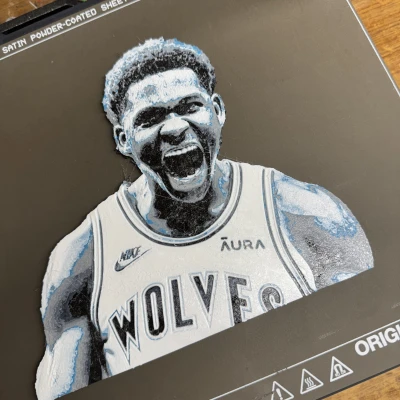 HueForge Anthony Edwards